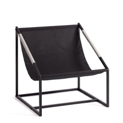 Кресло Charli / Чарли без подлокотника рогожка, серо-бежевый, 3M 16/2, 70х70х84 см