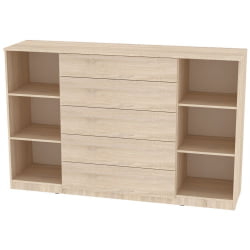 Комод Калисто(K26)1147х1802х468PUSHtoOPEN(ДМ)