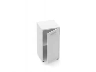 Шкаф 1 узкий закрытый Deka 10.08.11Пр Белый