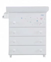 Комод Micuna Aura пеленальный B-970 white