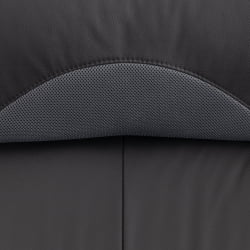 Кресло руководителя Duke metal BL кож/зам/ткань, черный/серый, 36-6/12