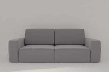 Диван прямой Сунндал (Berhouse) Цвет фасада: Левис 09 велюр; Тип: Прямой; Материал фасада: Металл/Велюр