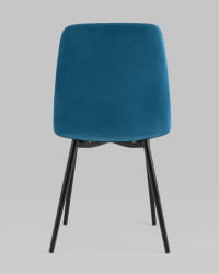 Стул Оливер велюр Пыльно-синий / Oliver