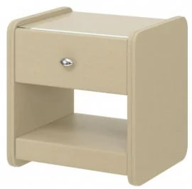 Тумба прикроватная с 1 ящиком №2 Бежевая