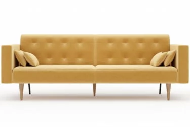 Диван трёхместный Нейт ЛД 308.010.000 Горчичный