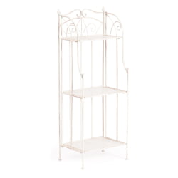 Этажерка Secret De Maison Elisa (PL08-10337) стальной сплав, античный белый, 41,50х20х108 см