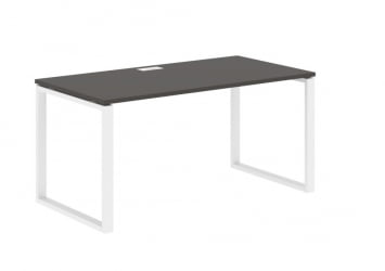 Стол письменный EDIS EQST 1580 Мокко Белый