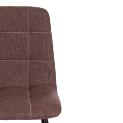 Стул CHILLY MAX ткань/металл, 45 х 54 х 90 см , темно-коричневый 01/черный