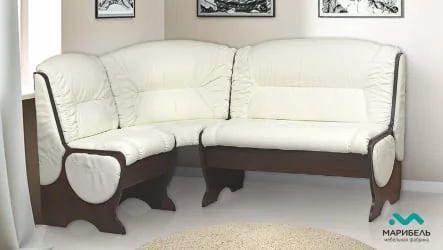 Кухонный уголок Венге/Кожа Terra 100