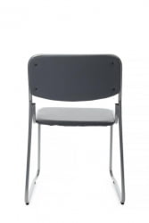 Кресло Nix RCH OMKL-01 Серый/Металл окрашенный Хром