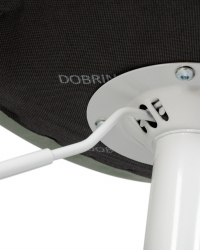 Стул барный DOBRIN TAILOR WHITE (пудрово-мятный велюр (MJ9-87)) 2 шт