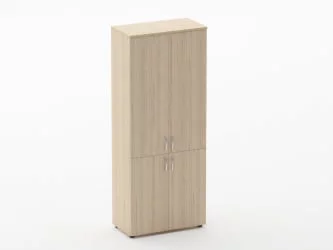 Шкаф высокий закрытый Glassy 6.19.131 Орех