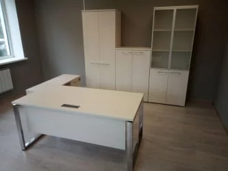 Экран из ЛДСП ГЛОСС ЛИНЕ 9НЭК.408.1 Иворй / GLOSS LINE Ivory