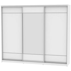 Шкаф-купе B-220х270х60-1(Белый-D7D8D7)