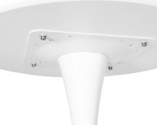 Стол барный МИА БАР (белая столешница, белое основание) / MIA BAR