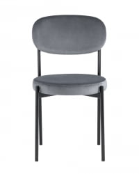 Стул Бриф НЕВ велюр Серый / NEW