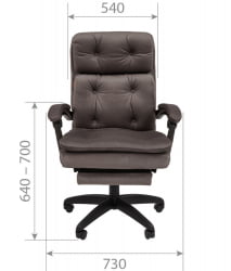 Кресло руководителя CХАИРМАН ДОМ (Хоме) 442 Коричневый / CHAIRMAN (Home)