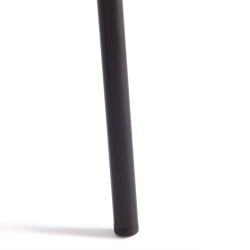 Стул со спинкой ADDE (mod. C-049) металл/пластик, 39 х 49 х 78 см, Black (черный)