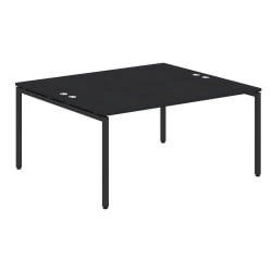 Стол двойной КСТЕН-С КСВСТ 1614 Дуб юкон/антрацит / XTEN-S XWST