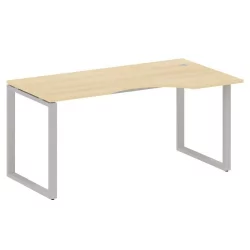 Стол криволинейный правый на О-образном м/к МЕТАЛ СЙСТЕМ БО.СА-1 Пр Акация/Серый / METAL SYSTEM