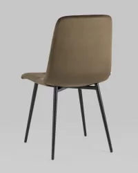 Стул Одди велюр Коричневый