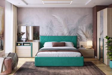 Пуф Рони 2 PM-001.2 нежно-розовый (велюр)