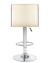 Стул барный DOBRIN CANDY (кремово-коричневый) 2 шт