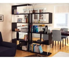 Стеллаж Зигзаг 2+Зигзаг 1 дуб млечный