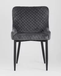 Стул мягкий Ститч велюр (Серый)