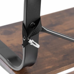 Стеллаж WS-04 60x30x140 см, burnt