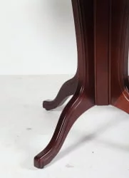 Стол из массива дерева Орион-5 (d1200) тон 9м