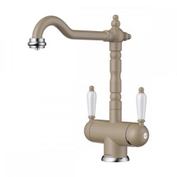 Смеситель Омоикири Амагасаки-Ка Латунь/Карамель, / Omoikiri Amagasaki-Ca