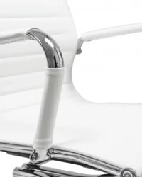 Офисное кресло для посетителей ДОБРИН CОДЙ Белый / DOBRIN CODY