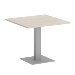 Стол журнальный квадратный HOME OFFICE VR.SP-5-90.2 Денвер Светлый/Серый металл