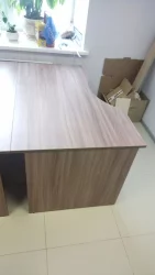 Стол письменный левый СА-2 Л Ясень Шимо