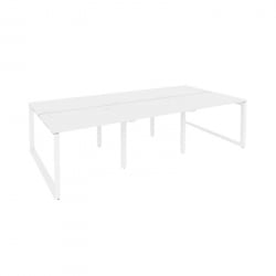 Рабочая станция на О-образном м/к ОНИКС О.МО-Д.РС-6.1.7 Белый Бриллиант / ONIX O.MO-D.RS-6.1.7