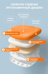 Детский стул Everprof Kids 103 Ткань Оранжевый