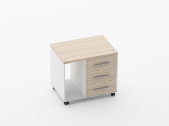 Тумба подкатная с нишей Deka 9.05.02Л Туя/Белый