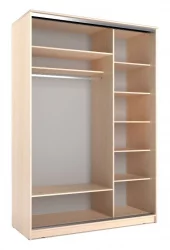 Шкаф-купе коричневый Хит-24-14-55 Ясень шимо темный