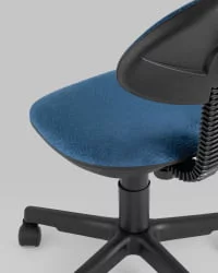 Кресло компьютерное детское УМКА Геометрия синий