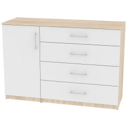 Комод Калисто(K44)923х1352х468ручкарейлинг160мм(ДСС-Белый)