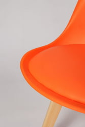 Стул со спинкой Eames SC-034 Оранжевый