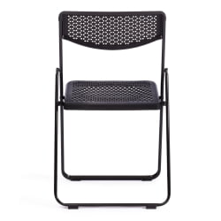 Стул со спинкой FOLDER (mod. 3016) каркас: металл, сиденье/спинка: пластик, 48,5 х 48 х 82,5 см, black (черный)
