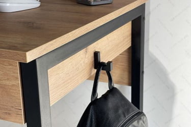 Детский маленький стол SMU-01 белое дерево/белый муар