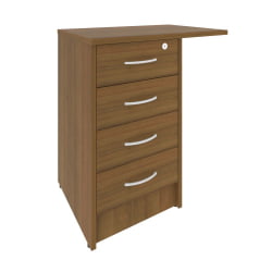 Тумба приставная с фолдингом Riva А.ТП-4.3F-S Орех Гварнери