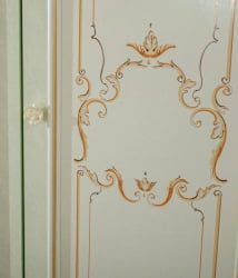 Комплект мебели для детской Луиза №2 Алебастр Шампань