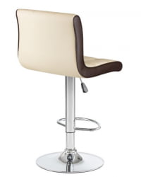 Стул барный DOBRIN CANDY (кремово-коричневый) 2 шт
