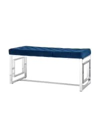 Банкетка БРУКЛИН велюр Синий