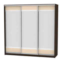 Шкаф-купе Б-220х235х60-2(Венге-ДМ-Д10Д10Д10) / B-220х235х60-2(Венге-ДМ-D10D10D10)