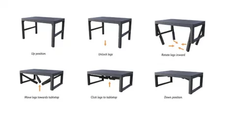 Столик Lyon rattan table Капучино